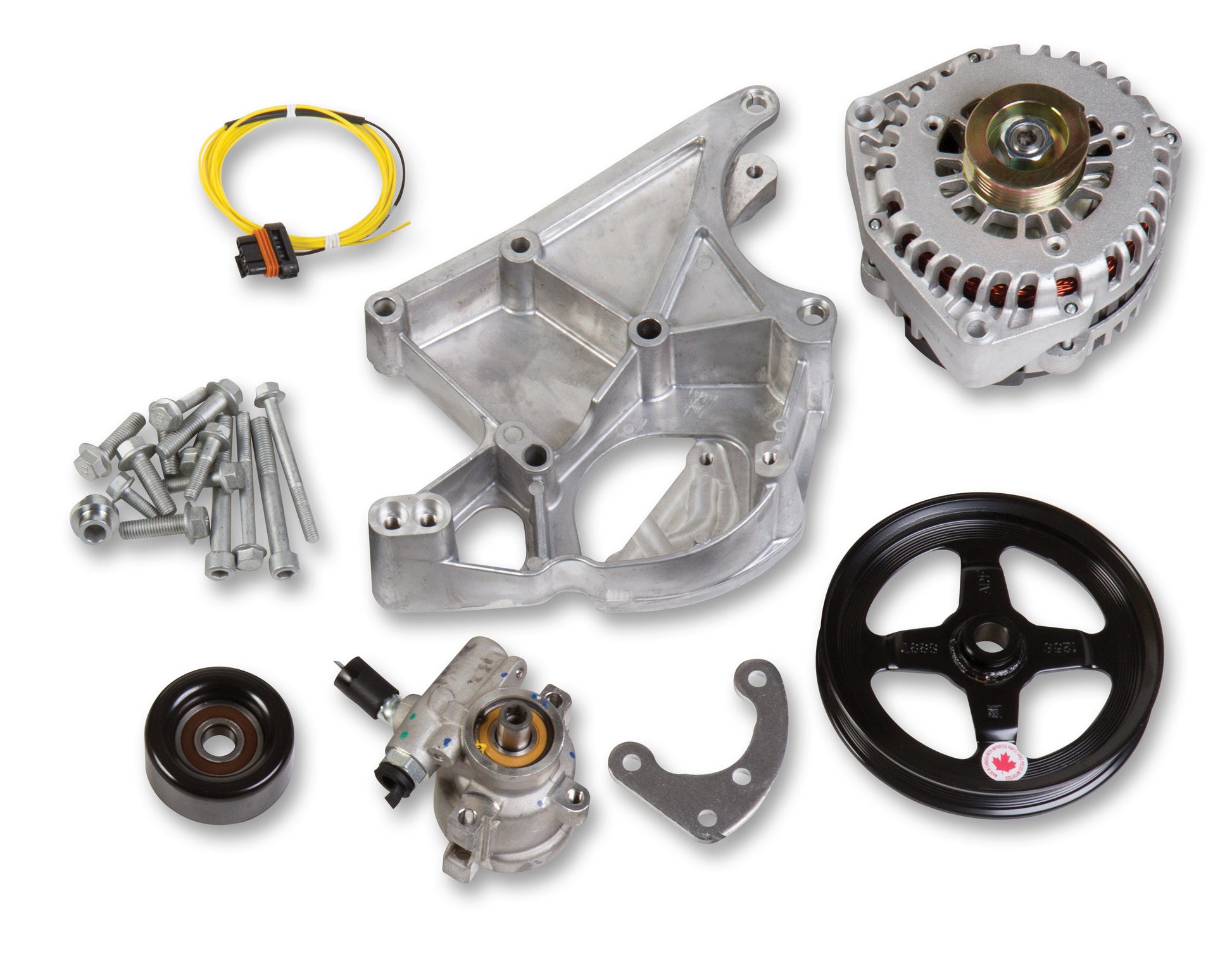 Alt & P/S Pump Sys. Kit GM LS Engines - Holley | Evolution Auto Retroworks