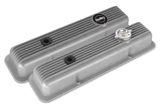 SBC Muscle Series Valve Covers (pair) - Holley | Evolution Auto Retroworks