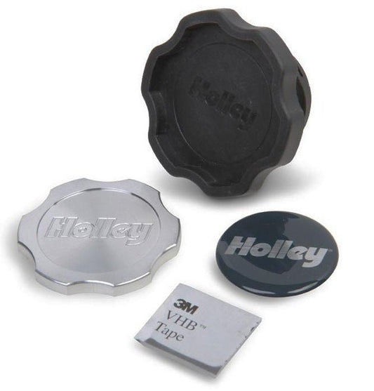 Oil Fill Cap GM LS w/Billet Insert - Holley | Evolution Auto Retroworks