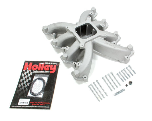 Intake Manifold Single Plane - Carb GM LS3/L92 - Holley | Evolution Auto Retroworks