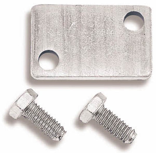 Choke Block - Off Plate - Holley | Evolution Auto Retroworks