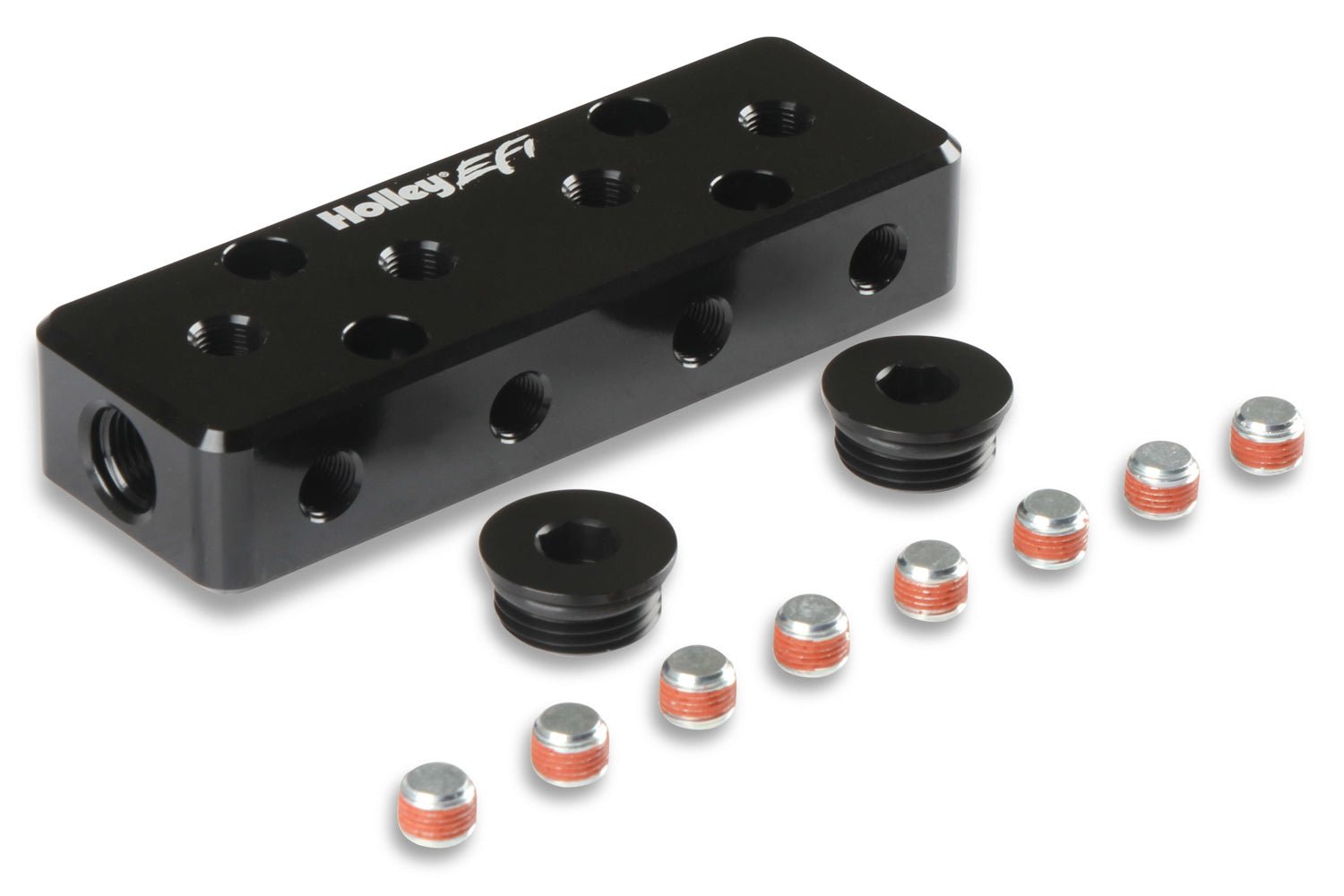 EFI Vacuum Manifold - w/12 1/8npt Ports - Holley EFI | Evolution Auto Retroworks
