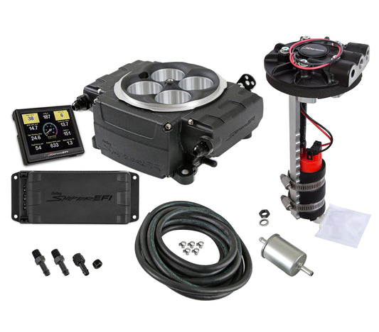 Sniper 2 EFI Kit w/PDM Black - Holley | Evolution Auto Retroworks