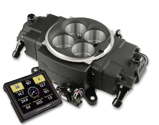 Sniper EFI Stealth 4150 Black Finish - Holley EFI | Evolution Auto Retroworks