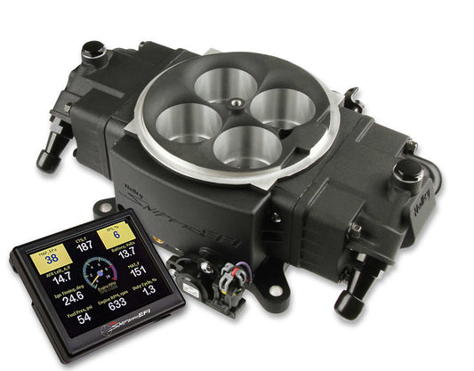 EFI Sniper 4150 Kit Black Finish - Holley EFI | Evolution Auto Retroworks