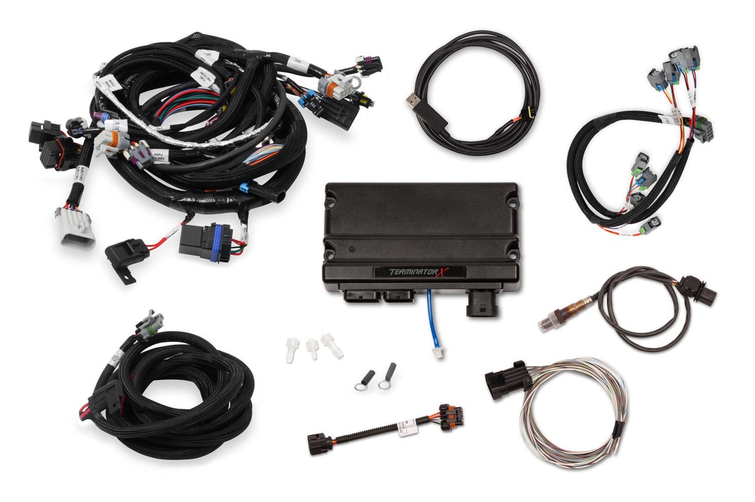 Terminator X MPFI Kit GM LS1 w/EV6 Inj Harness - Holley EFI | Evolution Auto Retroworks
