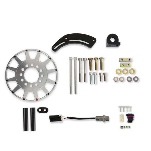 8IN 12 - 1X Crank Trigger Kit GM LS Hall Effect - Holley | Evolution Auto Retroworks