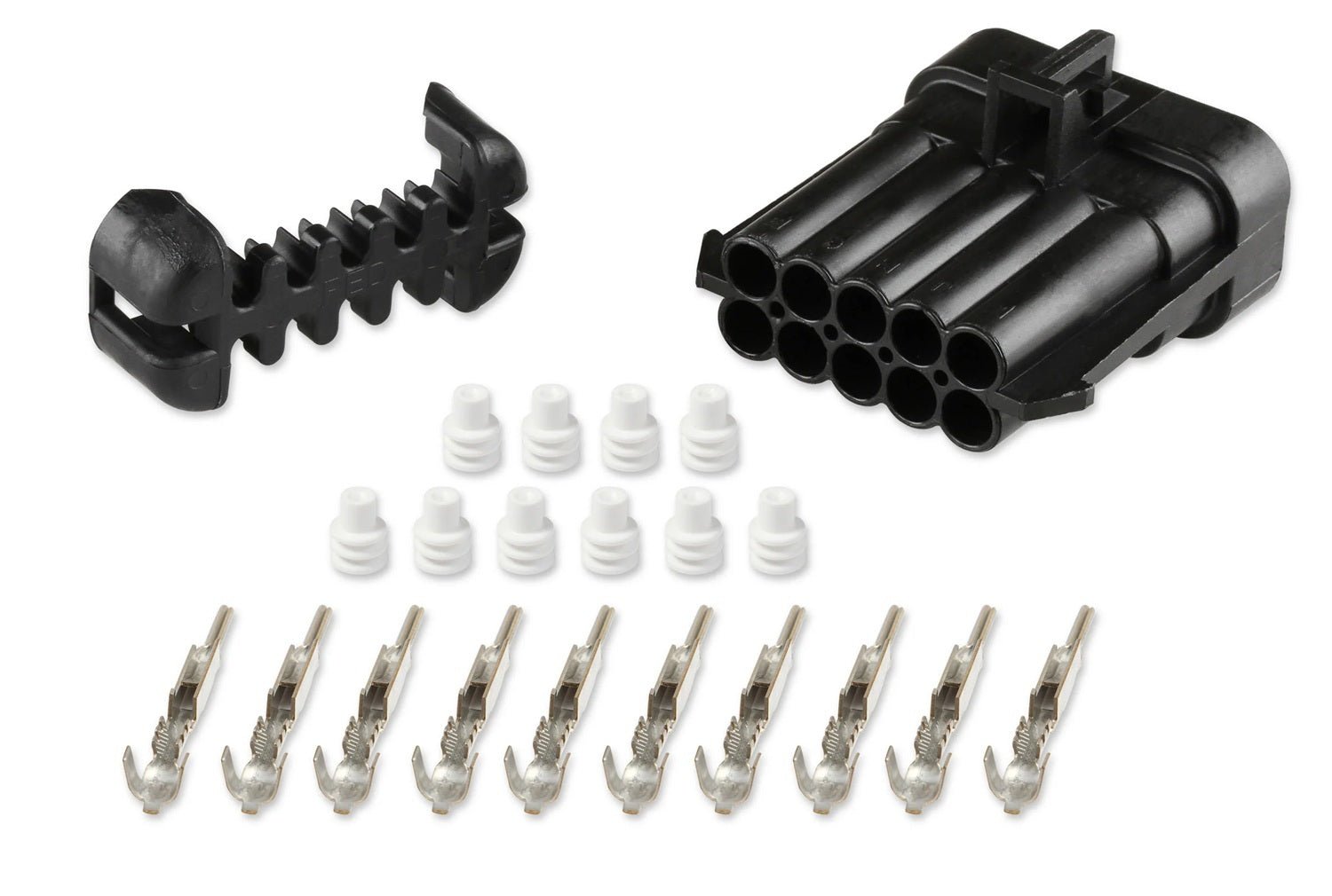 Ignition Sub - Harness Male Connector 10 - PIn - Holley | Evolution Auto Retroworks