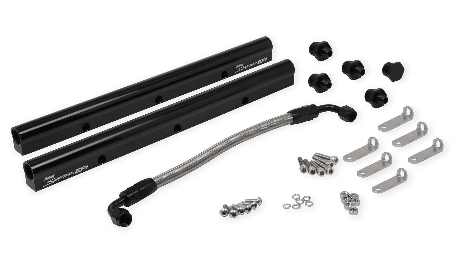 EFI Fuel Rail Kit GM LS3/L92 Manifolds - Holley | Evolution Auto Retroworks