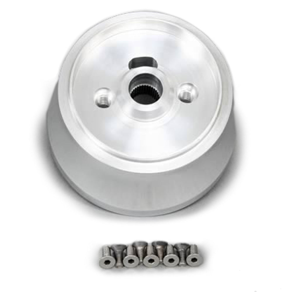Steering Wheel Adapter Nine Bolt 67 - 94 GM Black - Lecarra | Evolution Auto Retroworks