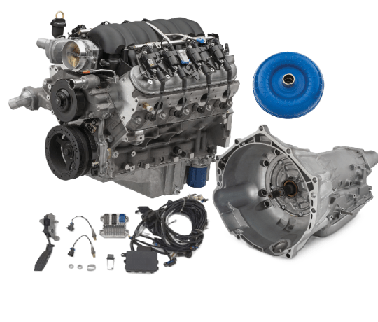 LS3 430HP Connect & Cruise Crate Powertrain System W/ 4L70 - E - Chevrolet Performance | Evolution Auto Retroworks