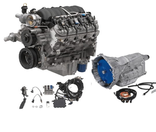 LS3 430HP 4WD Connect & Cruise Crate Powertrain System W/ 6L80 - E 4WD - Chevrolet Performance | Evolution Auto Retroworks