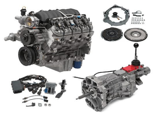 LS376/525 Manual Connect & Cruise Powertrain System - Chevrolet Performance | Evolution Auto Retroworks