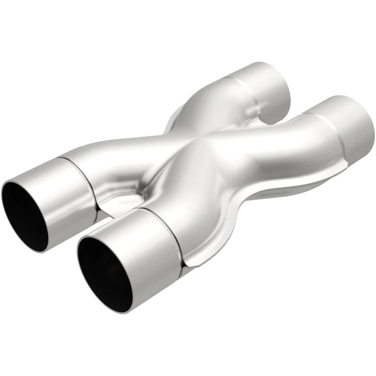 Stainless Tru - X Crossover 3in Dual - MagnaFlow Exhaust Products | Evolution Auto Retroworks