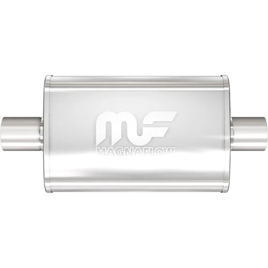 Stainless Muffler 2.5in Center In/Out - MagnaFlow Exhaust Products | Evolution Auto Retroworks