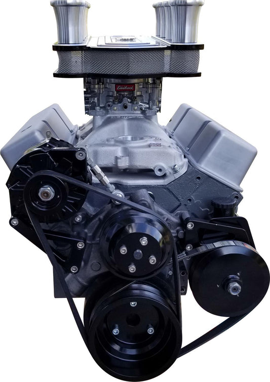 SBC Sport Track Pulley System LWP Black - March Performance | Evolution Auto Retroworks