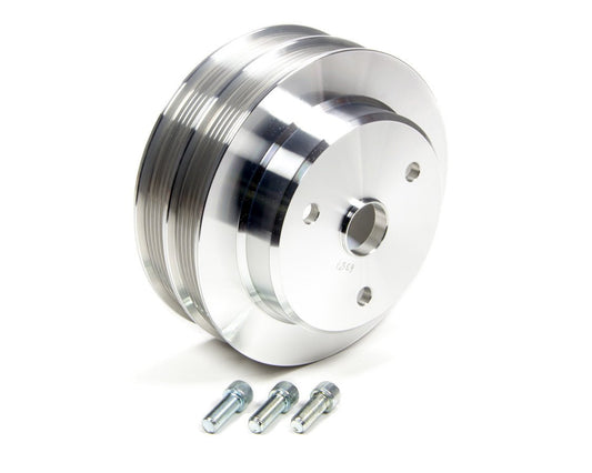 Crank Pulley SBC LWP Serpentine Conversion - March Performance | Evolution Auto Retroworks