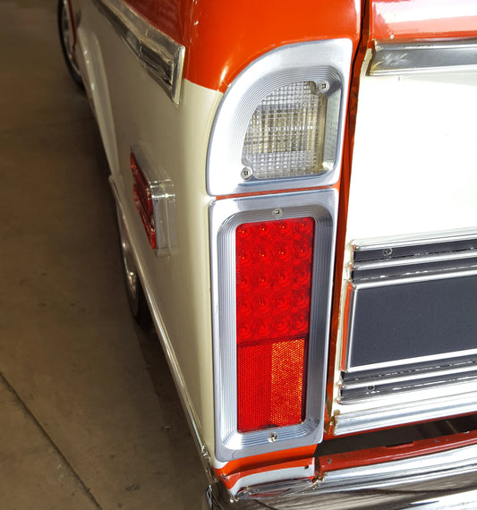 Taillight Kit with Sequential LED Lights - 1967-72 Chevy C-10 Truck