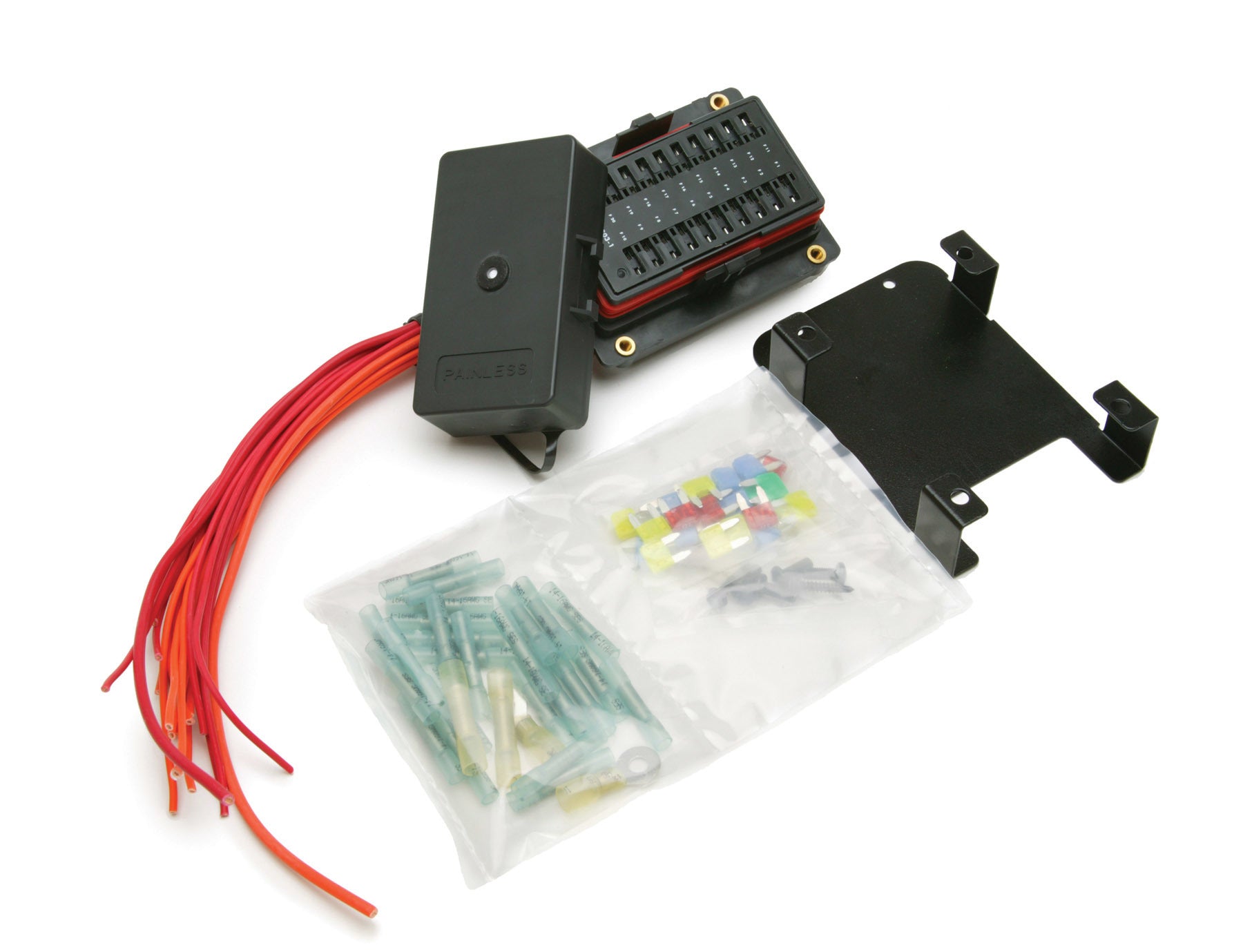 20 Circuit Waterproof Fuse Block Kit - Painless Wiring | Evolution Auto Retroworks