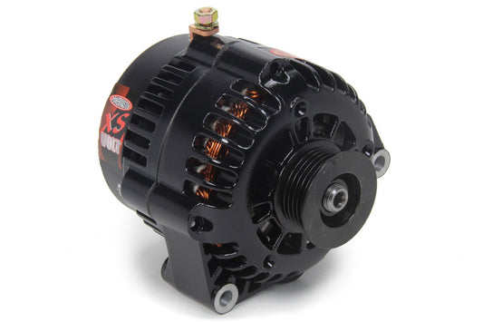 Alternator 165 Amps GM 6 - Groove - Black - Power Master | Evolution Auto Retroworks