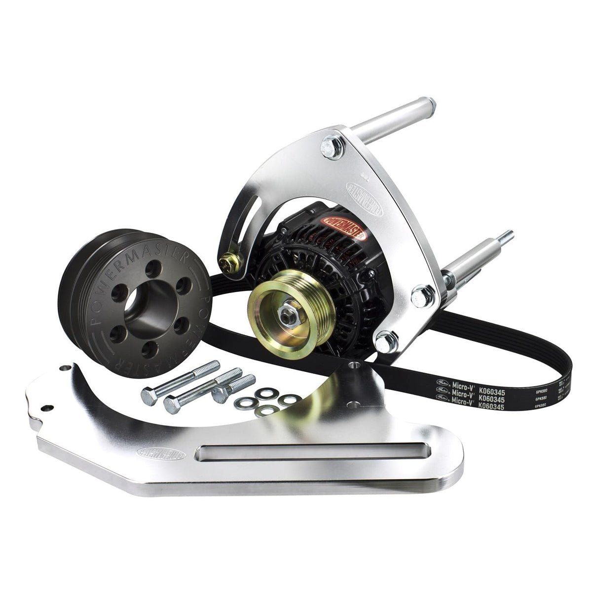Drag Race Pro Series Alternator Kit - BBC - Power Master | Evolution Auto Retroworks
