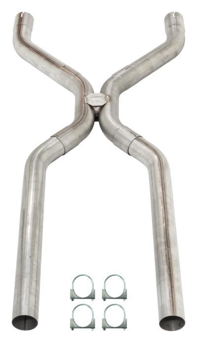 2.5in Universal H - Pipe - Pypes Performance exhaust | Evolution Auto Retroworks