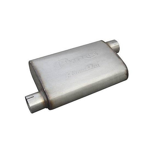 Race Muffler 3in Offset/Offset Each - Pypes Performance exhaust | Evolution Auto Retroworks