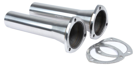 Collector Reducers Pair 3.5in to 2.5in Stainless - Pypes Performance exhaust | Evolution Auto Retroworks