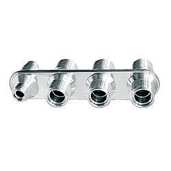 4 Way Inline Bulkhead 6 & 10 O - Ring - Vintage Air | Evolution Auto Retroworks