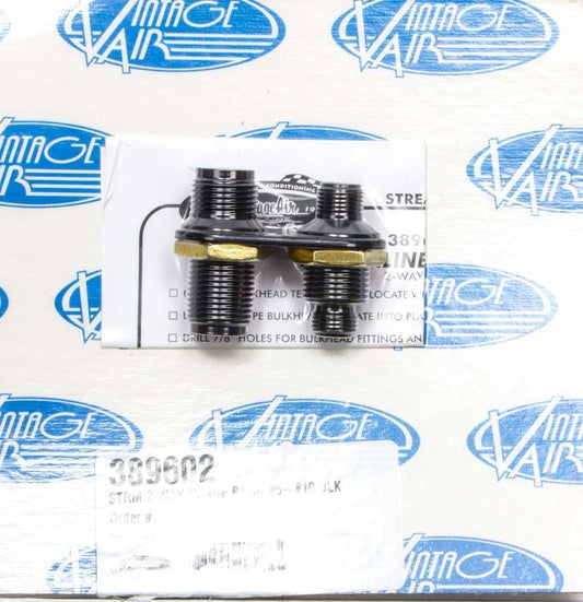 2 Way In Line Bulkhead 6 and 10 O - Ring - Vintage Air | Evolution Auto Retroworks