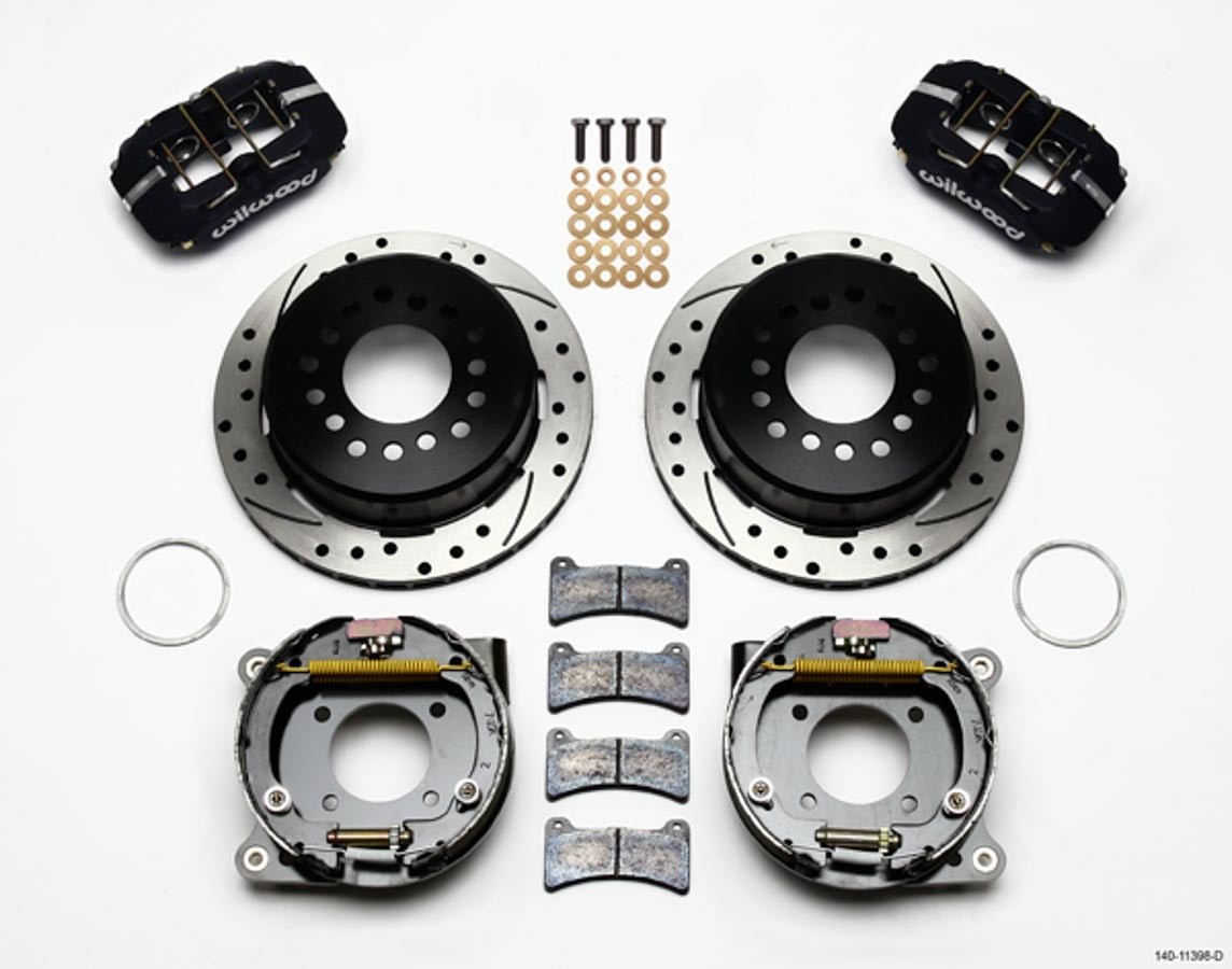 Rear Disc Brake Kit 12 - Bolt Chevy w/Parking Brk - Wilwood Brakes | Evolution Auto Retroworks