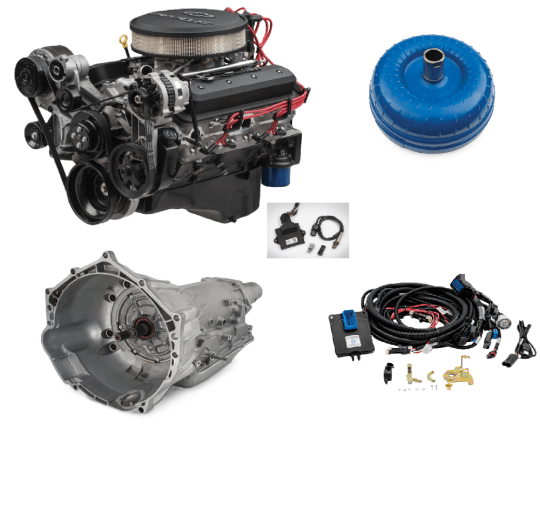ZZ6 EFI Turn - Key Connect & Cruise Crate Powertrain System W/ 4L65 - E - Chevrolet Performance | Evolution Auto Retroworks