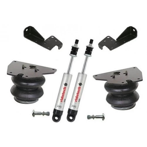 Front CoolRide Air Spring and Shock Kit for 1963-72 C10 with StrongArms