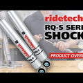 Front RQ-S Shock | 4.75″ Stroke | Eye / Eye