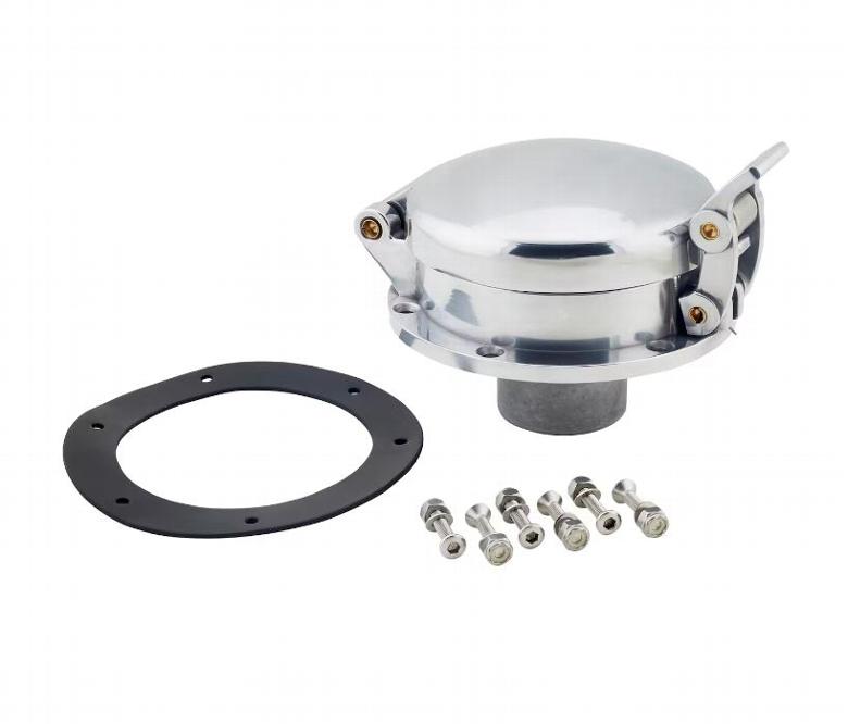 Polished Aluminum Shelby Cobra Style Gas Cap