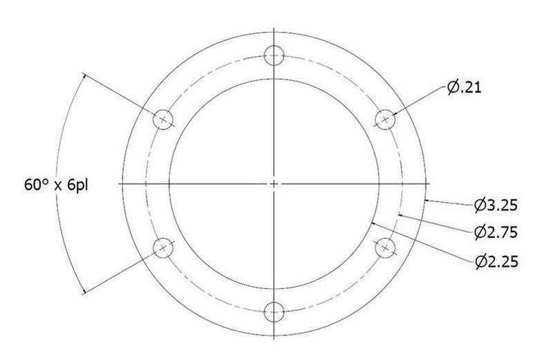 Bolt On Filler Neck with 70 Degree Angle, 2" OD