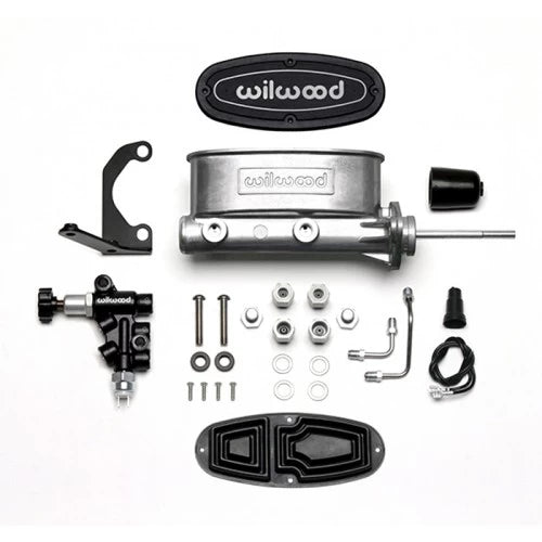 Wilwood Tandem Aluminum Master Cylinder w/ Proportioning Valve - Wilwood | Evolution Auto Retroworks