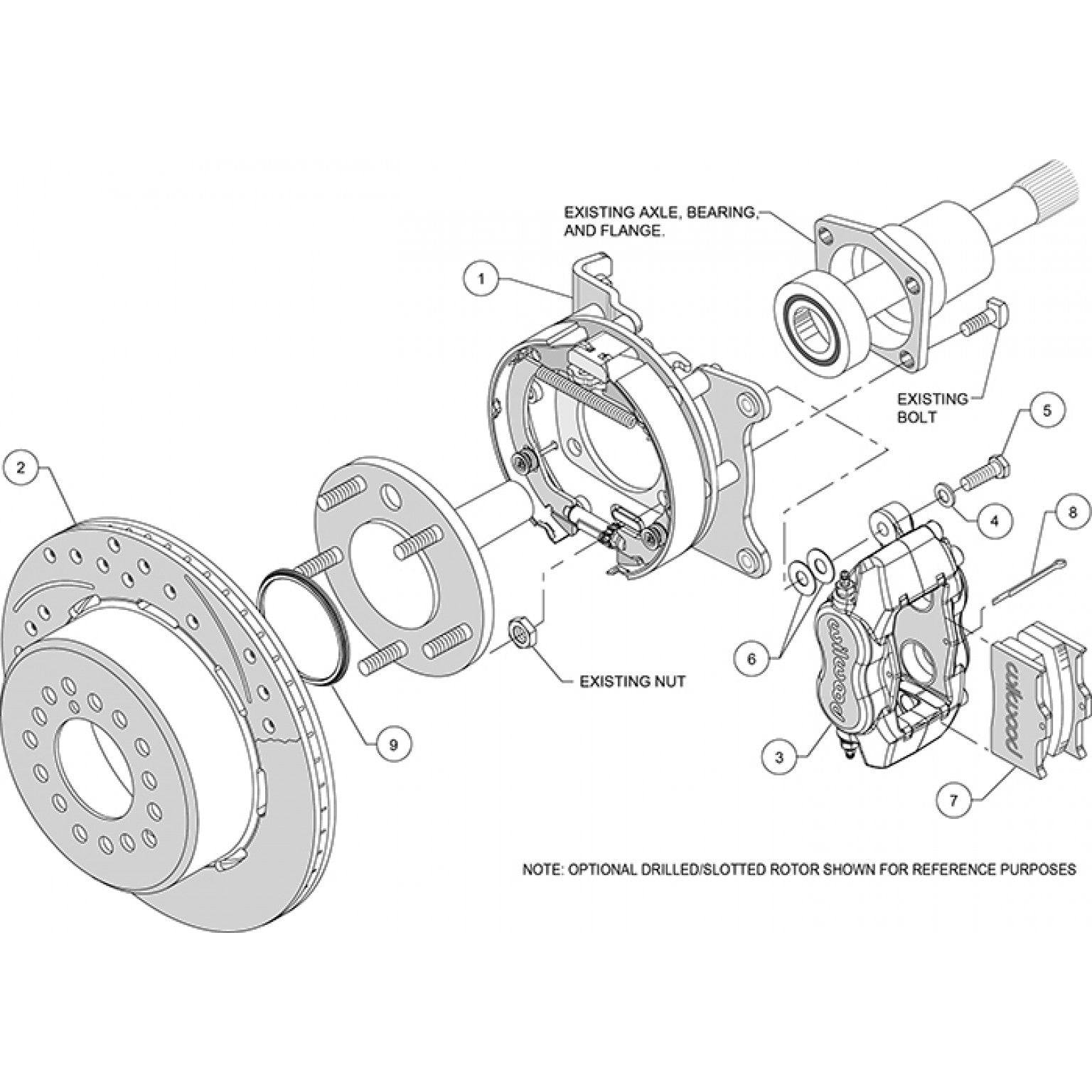 Wilwood Rear Dynalite Brake System