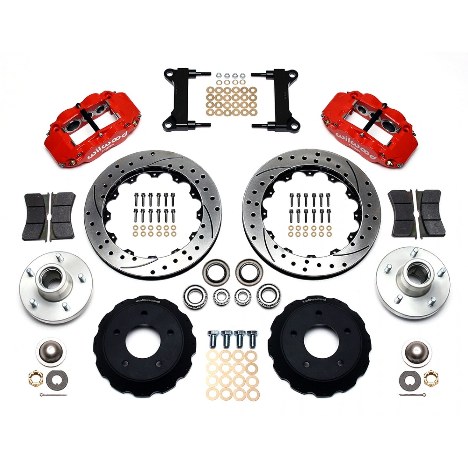 Wilwood Front Superlite 6R Brake System for 1963-87 C10 w/ CPP Modular Spindle