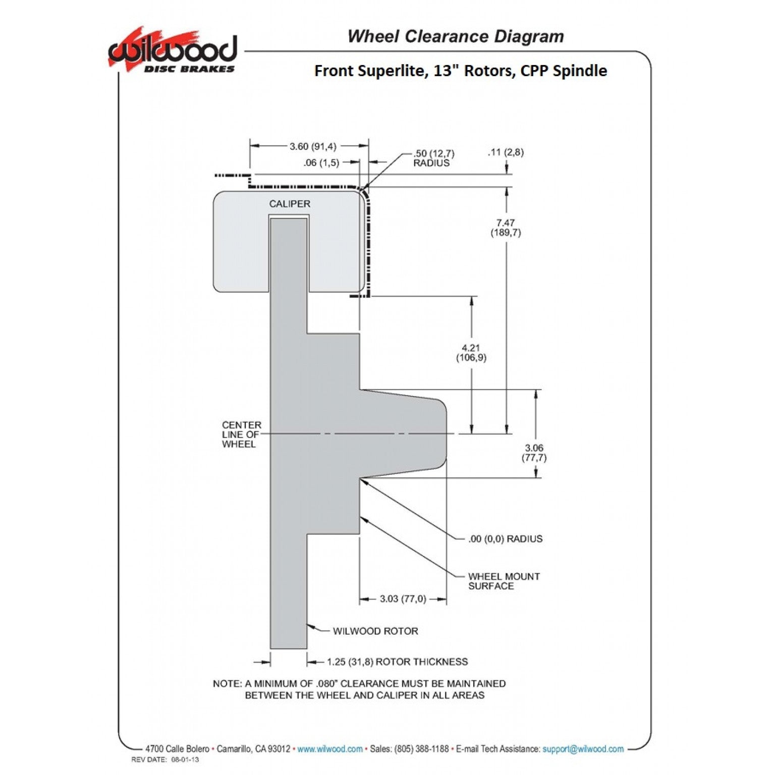 Wilwood Complete 6 Piston Superlite Brake System for 1963-72 C10