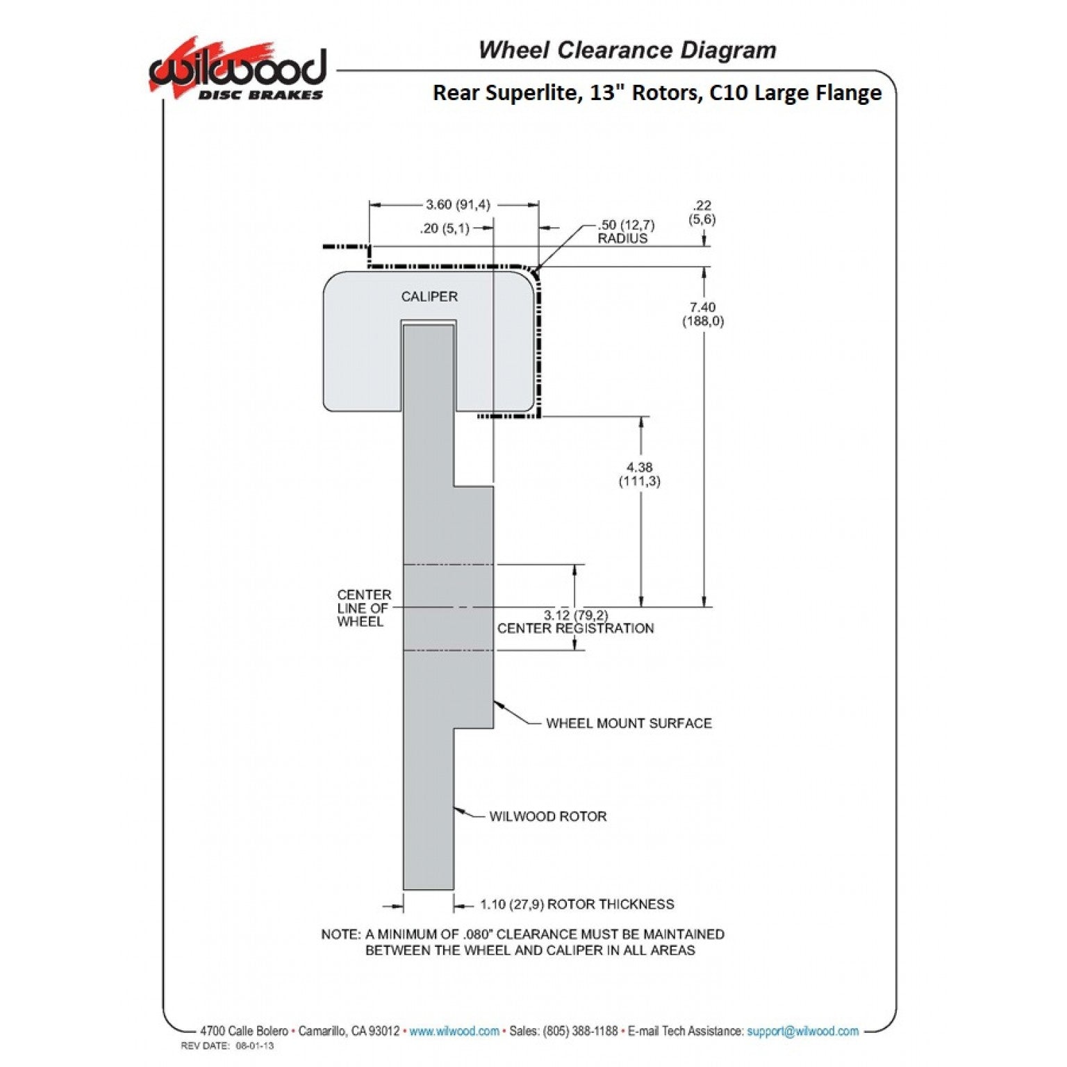 Wilwood Complete 6 Piston Superlite Brake System for 1963-72 C10